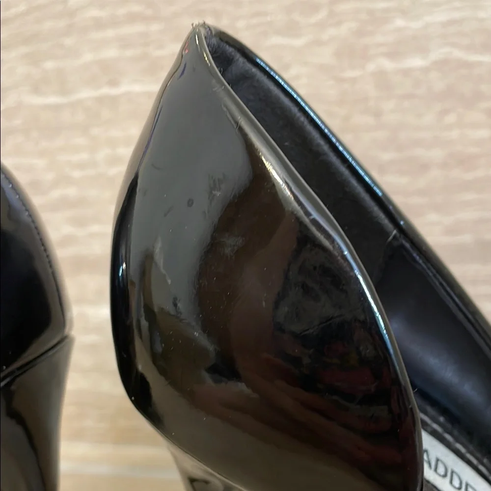 STEVE MADDEN UEC Women’s Size 9 Black Stiletto Heel Pointed Toe - Picture 10 of 14